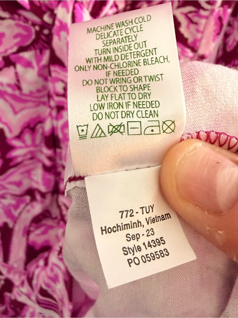 Lilly Pulitzer Pink & Light Pink Floral Mini Dress - Picture 4 of 6